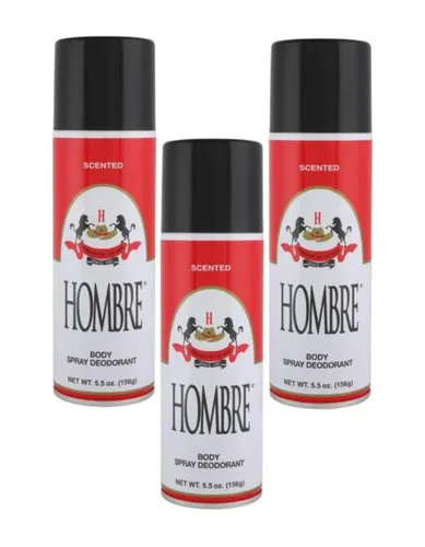 Miniatura 9 de Hombre Spray corporal desodorante rojo clásico para hombres 5.5oz-156g