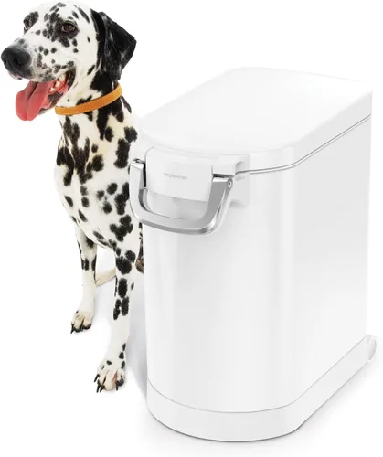 Miniatura 2 de simplehuman Contenedor mediano de almacenamiento de alimentos para mascotas, 25 litros, 27 lb / 12.2 kg, para alimentos para perros, gatos y aves