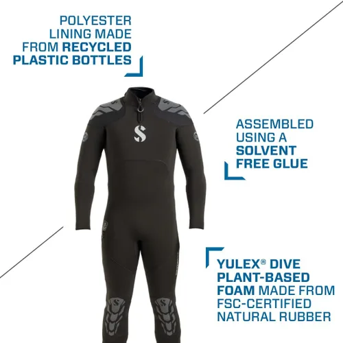 Miniatura 3 de SCUBAPRO Everflex Yulex - Vaporizador de buceo para hombre, 5/0.157 in