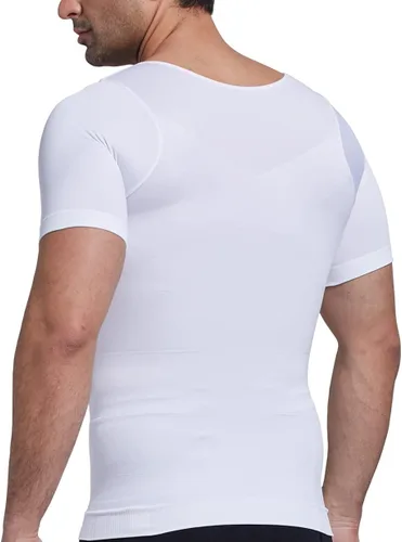 Miniatura 4 de Arjen Kroos Men's Gynecomastia Compression Shirts Shapewear Body Shaper Slimming Undershirts