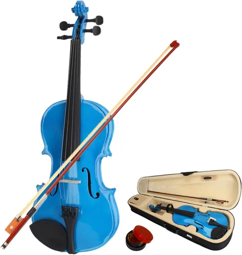 Miniatura 14 de Violín para principiantes de 1/2 para adultos, kit completo de violín de tamaño completo con estuche portátil, arco, colofonia, todos los accesorios