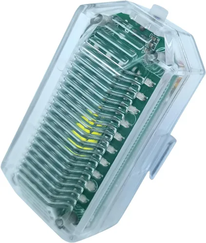 Luces LED estroboscópicas inalámbricas, 1 unidad, advertencia de emergencia RGB, recargable por USB, 7 colores, 30 modos de flash, batería de 1000