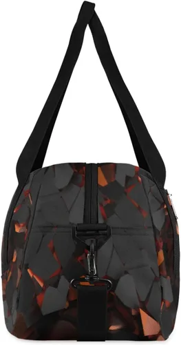 Miniatura 6 de Bolsa de lona ligera para niños, bolsa deportiva de gimnasio para niños y niñas, pequeña bolsa de viaje para baile, bolsa de mano para fiestas