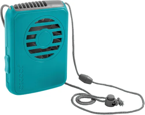 Miniatura 6 de O2COOL Ventilador de Collar Deluxe, Funciona con Pilas, para Enfriamiento Personal con Correa Ajustable (Negro)