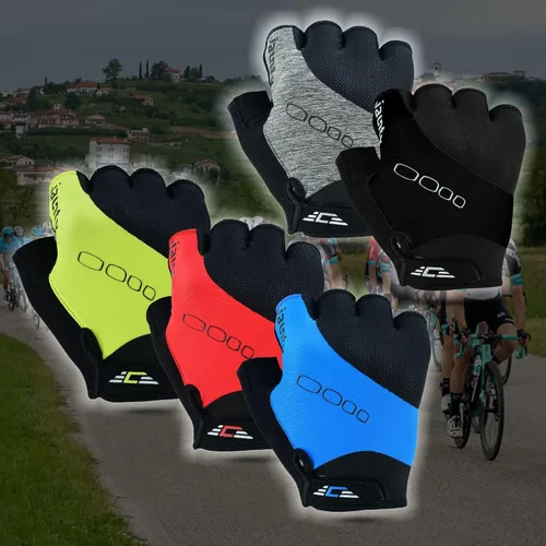 Miniatura 6 de JAUNTY Cycling Bike Gloves Men Gel Padded Half Finger Bicycle Gloves Shock-Absorbing Anti-Slip Breathable MTB Road Biking Fingerless Gloves for