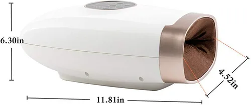 Miniatura 5 de Masajeador eléctrico de manos, masaje de compresión de aire de acupresión de palma sin cuerda