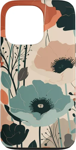 Miniatura 10 de Funda para iPhone 11 Pro Max Minimal Poppy Flower Boho Floral Cute Aesthetic