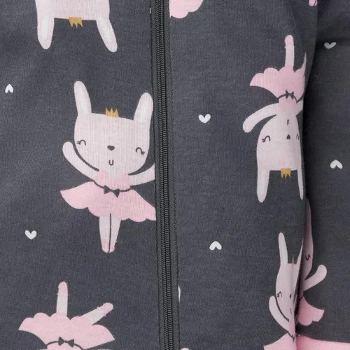 Miniatura 3 de Gerber Paquete de 2 mamelucos para niña con cobertura hasta los pies