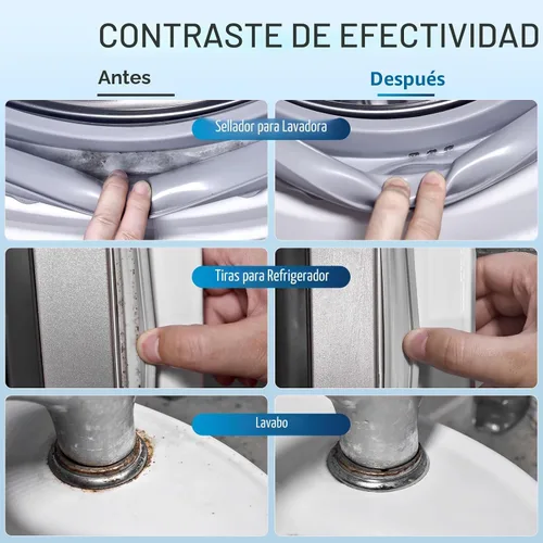 Miniatura 4 de Leopong Gel limpiador para el hogar, limpiador para lavadora, tiras de refrigerador, ducha doméstica, fregaderos de cocina, paredes, azulejos