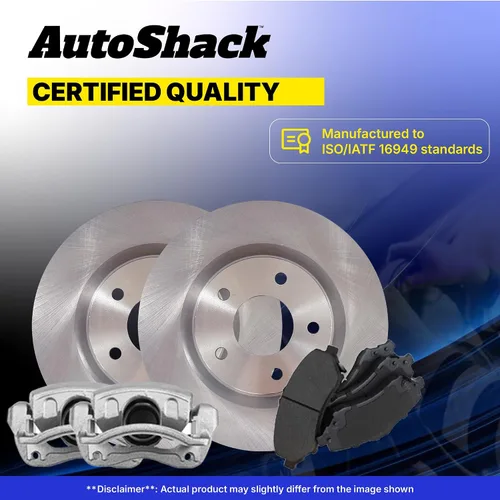 Miniatura 7 de AutoShack - Rotores de freno delantero de cerámica, repuesto para Pontiac G3 Wave5 Suzuki Swift+ Chevrolet Spark EV 2004-2011 Aveo 2006-2011 Aveo5