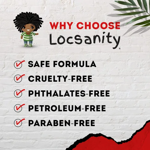Miniatura 3 de Loc Spray – Locsanity BOLD - Spray hidratante diario para rastas, rastas, ligero para el cuero cabelludo y el cabello, spray acondicionador natural