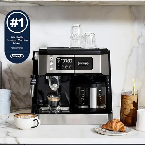 Miniatura 7 de De'Longhi Combinación de cafetera y máquina de café especial de todo en uno + Máquina de leche ajustable avanzada para Cappuccino & Latte +