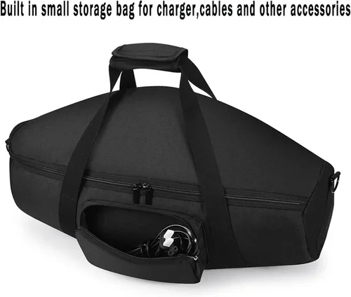 Miniatura 5 de Funda para JBL Boombox 3/Boombox 3 Wi-Fi/Boombox 2, bolsa de mano, cargador de cable, funda de almacenamiento de viaje, bolsa de hombro para altavoz