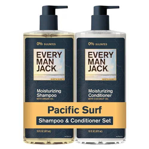 Miniatura 11 de Every Man Jack Set de champú y acondicionador para hombre, eucalipto australiano, sin sulfatos, fabricado con ingredientes refrescantes alimentados