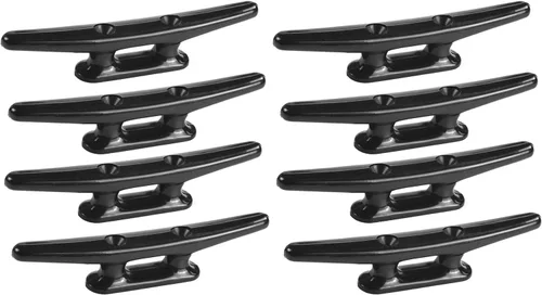 Miniatura 10 de MIZUGIWA Nylon Boat Cleats Dock Cleats Black,4 Inch 5 Inch 6 Inch 8 Inch,Marine Boat Cleats for Rope Hooks,Kayaks,Tie Down,Maritime Decor