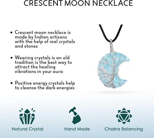 Miniatura 18 de Crystal Necklace, Crystals, Crystal Gifts, Gemstones, Crystal Pendant, Spiritual Gifts