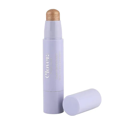 Miniatura 7 de Clover Sombra de ojos en barra de pigmento de felpa Textura cremosa, maquillaje de ojos de larga duración, menos manchas, sombra de ojos brillante