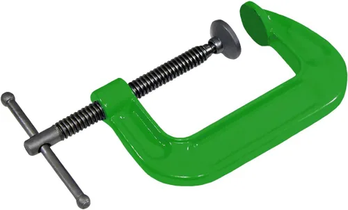 Grip Abrazaderas en C de alta resistencia (3 pulgadas) - Mango deslizante en T con marco de acero - Tornillo de acero cromado con recubrimiento en
