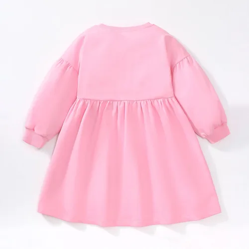 Miniatura 2 de Nomi&Me Baby Toddler Girl's Cotton Long Sleeve Fashion Tulle Dress