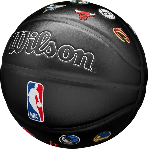Miniatura 3 de WILSON NBA All Team Premiere Baloncesto – Negro/Multicolor, Tamaño 7-29.5 pulgadas