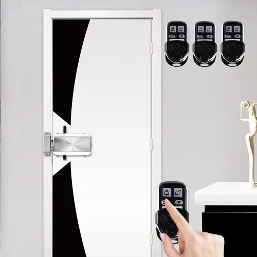 Miniatura 2 de Kit electrónico inteligente de cerradura de puerta para el hogar, sistema de control de acceso inalámbrico antirrobo de seguridad para el hogar sin