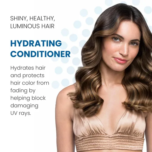 Miniatura 3 de ALOXXI Acondicionador protector de color hidratante para cabello teñido con queratina, jojoba y aceites de oliva, nutre y repara, 33.8 onzas líquidas