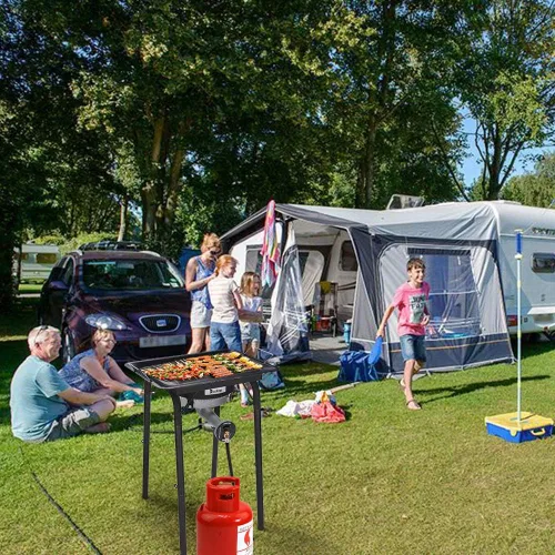 Miniatura 7 de Estufa de quemador de propano, cocina de gas propano, estufa de campamento al aire libre, quemador de propano de alta presión, regulador PSI