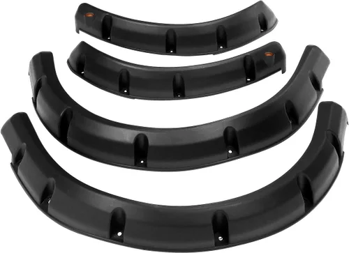 Miniatura 4 de 10L0L Extensiones de guardabarros delanteros y traseros para carrito de golf para Yamaha G14, G16, G19, G22, con herrajes metálicos, juego de 4