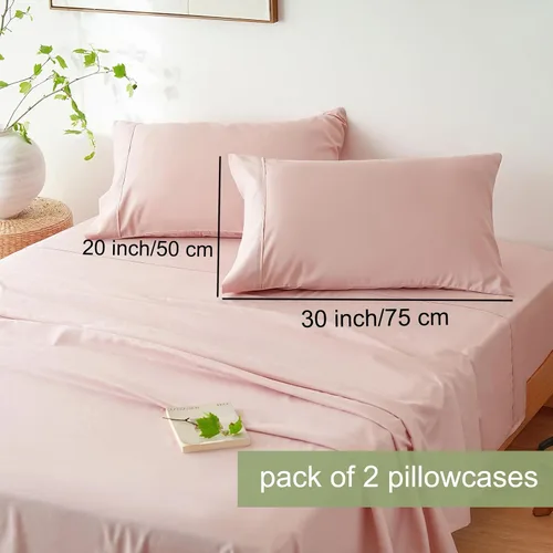 Miniatura 6 de Mohap - Juego de sábanas de microfibra cepillada, ropa de cama suave de lujo, resistente a la decoloración