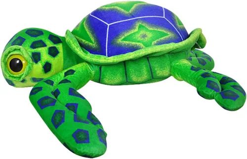Miniatura 4 de Peluche suave de tortuga marina con emulación de peluche, juguetes de peluche de tortuga y el mejor regalo para juguetes para bebés