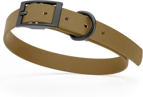 Miniatura 36 de Dogline Biothane - Collar impermeable para perro con hebilla de liberación rápida, resistente cincha de nailon recubierta con resistente y a prueba
