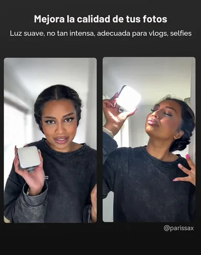 Miniatura 5 de SmallRig P96 Luz de Vídeo LED, Luces de Cámara Portátiles, 96 Perlas LED para Iluminación de Vídeos Fotográficos, Recargable 2200mAh CRI 95+
