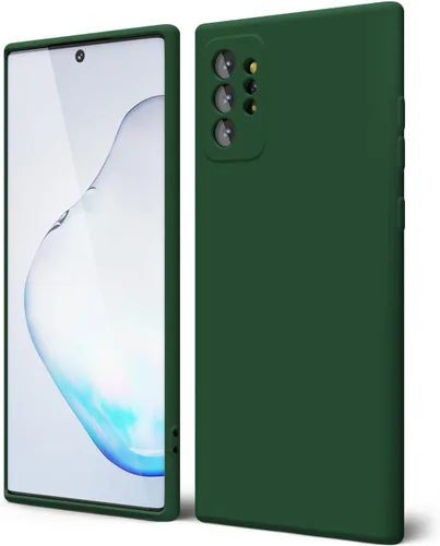 Miniatura 41 de oakxco Funda para teléfono Samsung Galaxy Note 20 Ultra de silicona líquida, bonita funda delgada y fina de goma suave TPU lisa y suave de gel