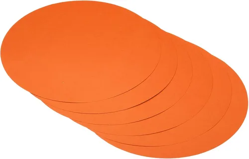 Miniatura 12 de PATIKIL Papel de cartón redondo de 9.8 pulgadas, 20 unidades de círculos de disco en blanco para decoración de fiestas, manualidades, manualidades