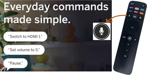 Miniatura 6 de Control remoto por voz para Vizio Smart TV, XRT260 Reemplazo remoto para todos los televisores Vizio LED LCD HD 4K UHD HDR Smart TV con teclas