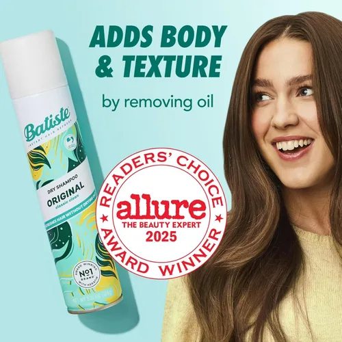 Miniatura 6 de Batiste Champú seco original, absorbe aceite y grasa, aroma limpio clásico, 3.81 onzas