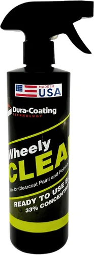DURA-COATING TECHNOLOGY Wheely Clean - Spray limpiador de ruedas profesional - Limpiador de neumáticos y limpiador de llantas listo para usar -