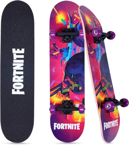Miniatura 11 de 31-Inch Skateboard, 9-Ply Maple Deck, ABEC 5 Bearings