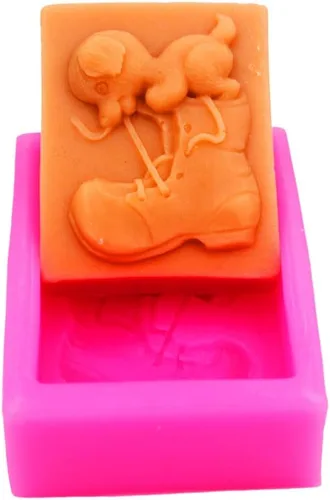 Miniatura 8 de Molde de pavo real S364 Craft Art Silicone Soap Molds Craft Molds DIY Moldes de vela hechos a mano