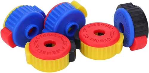 Miniatura 8 de Duro, Push‑In Designed, Tambor Quick Release Nut, Plástico, Drum Kit, Drum Kit, Drum Kit