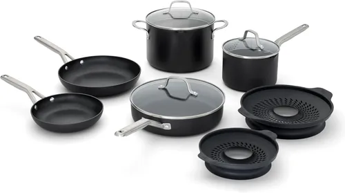 Miniatura 7 de Calphalon® Juego de utensilios de cocina antiadherentes anodizados duros de 10 piezas