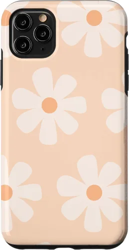 Miniatura 13 de Orange Floral Aesthetics Daisy Flower Daisies Pattern Case for iPhone 16