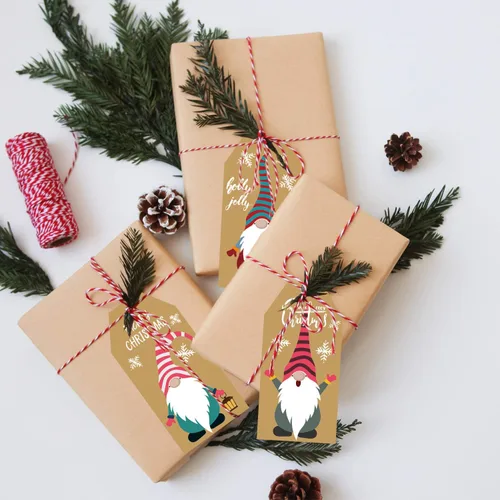 Miniatura 3 de Doumeny 6 rollos de cordel de algodón de Navidad de 984 pies de cuerda de algodón para panaderos de Navidad, cuerda de algodón rojo, verde y blanco
