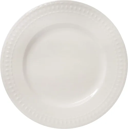 Miniatura 8 de Tabletops Gallery - Vajilla redonda de porcelana blanca en relieve - Bloom - Set de vajilla de 12 piezas Blanco Bloom