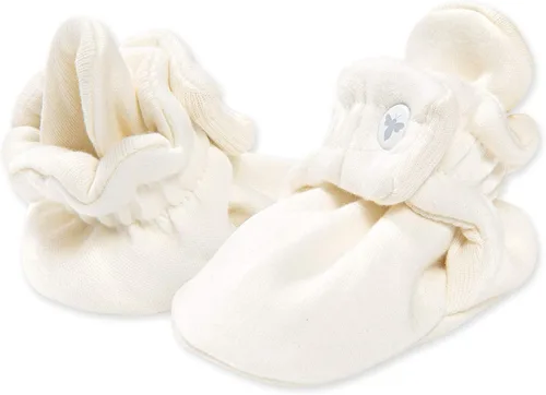 Burt's Bees Baby Newborn Essentials - Botines unisex de algodón orgánico