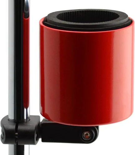 Miniatura 11 de Kroozie Soporte para botellas de bicicleta de lujo, universal, de acero inoxidable, para manillares, para barras verticales o en ángulo y bebidas