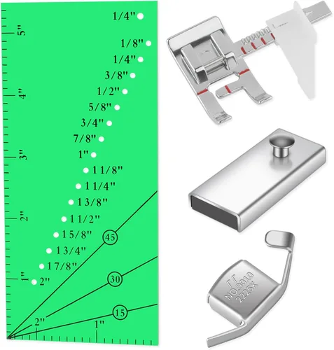 Miniatura 8 de Guía de costura magnética, 4 piezas de imán para máquina de coser universal