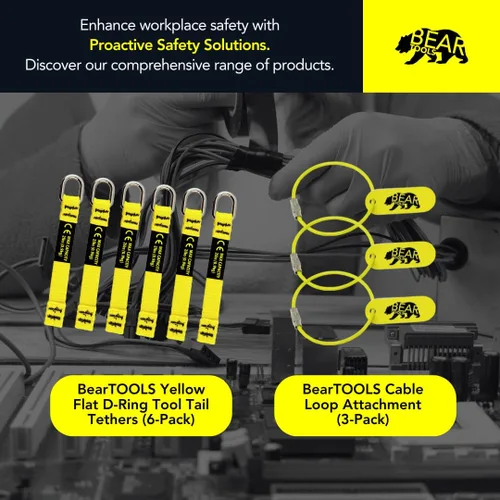 Miniatura 8 de BearTOOLS Cordón elástico de micro bobina, carga máxima de 2.0 lbs y 19.7 in de doble fijación Cordón de herramienta para herramientas pequeñas