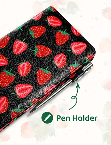 Miniatura 4 de Libreta para servidores con bolsillo con cremallera y cierre magnético, libreta de servidor, libro para camarera, libro de servicio con bolsillo