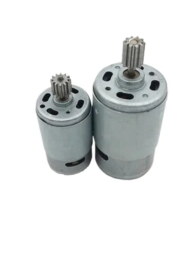Motors for Kids Electric Car RS550 RS390 RS380 24V 12V 6V DL555 10/12 Teeth Children's Electric Vehicle Motor Replace Tool Part(12T 390 12V 20000RPM)